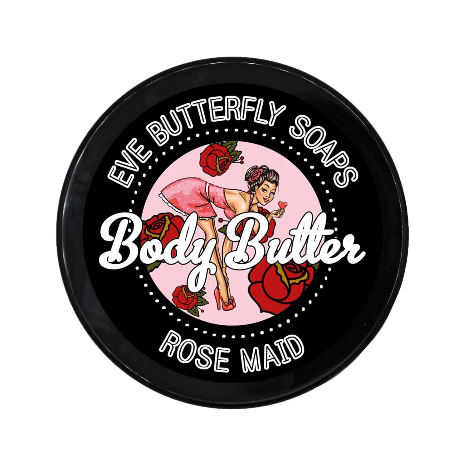 Баттер для тела Shea & Cocoa Butter EveButterflySoaps, 125 г, Roses & Neroli