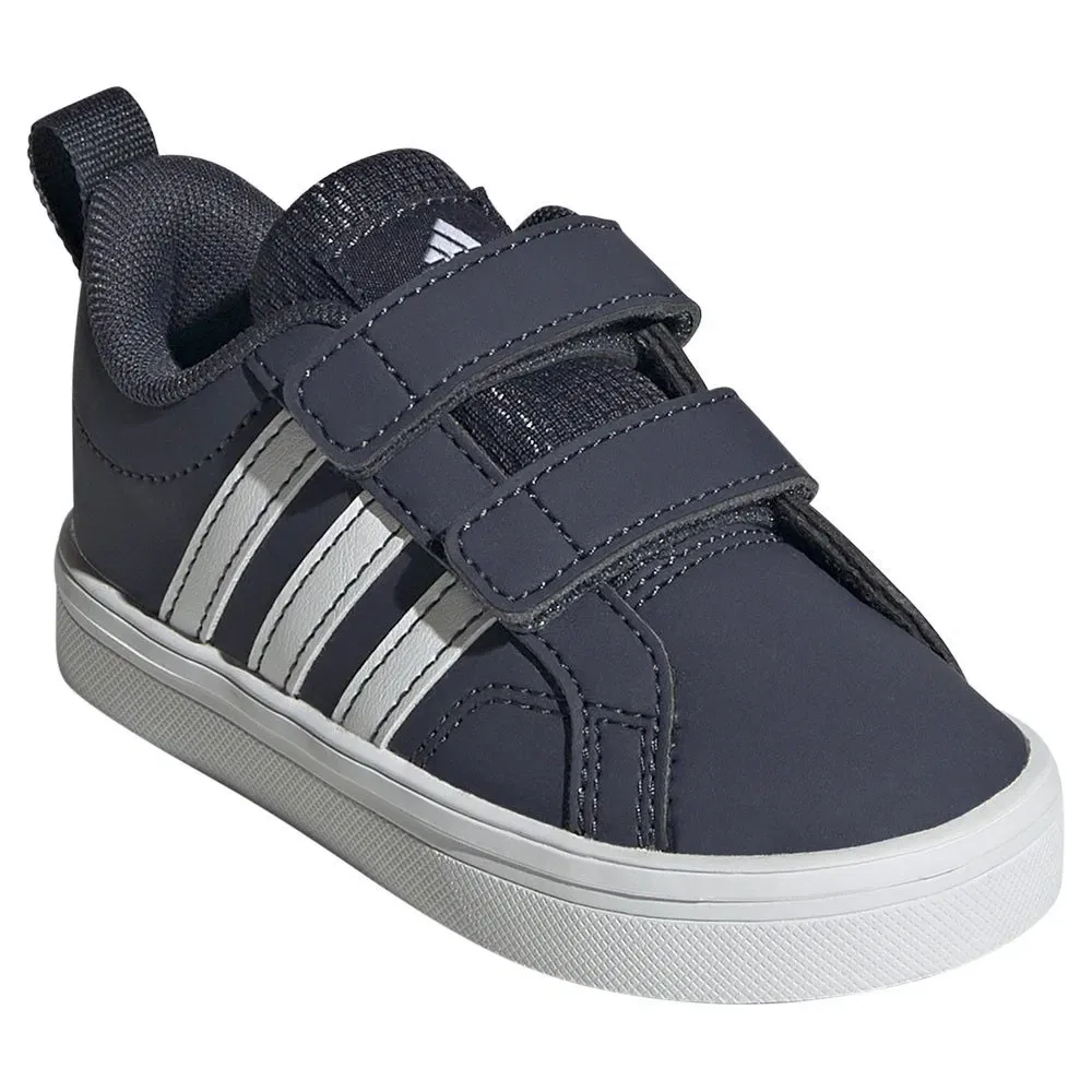 Детские кроссовки для девочек с липучками VS Pace 2.0 Adidas, Grey — фото 4