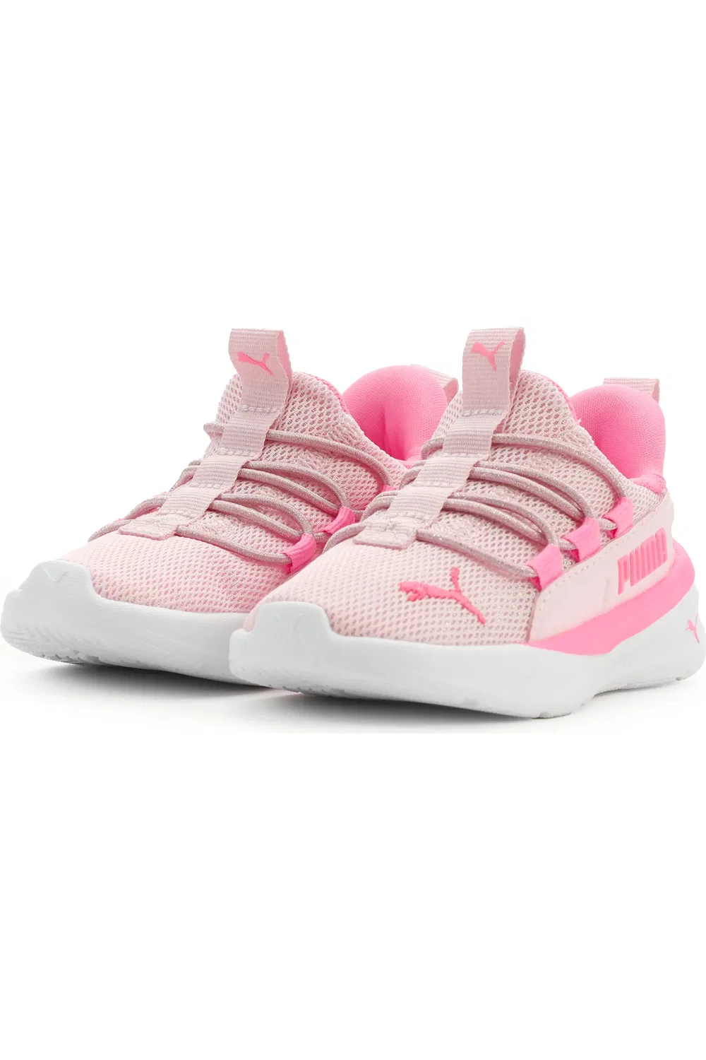Детские кроссовки на шнуровке One4All 2.0 PUMA, Pearl Pink/Pink Pixel