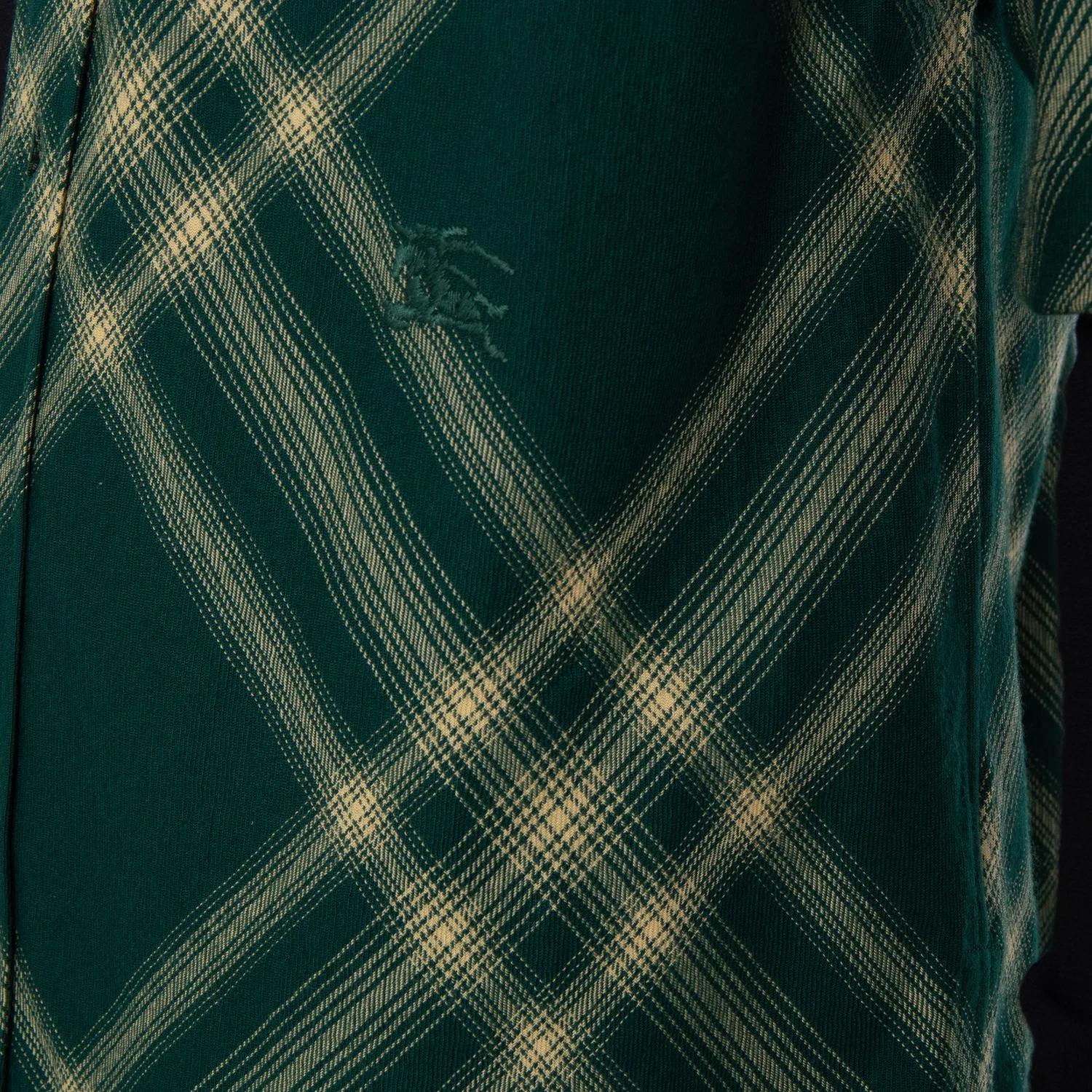 Рубашка из шерсти с принтом EKD Check Burberry, Primrose Ip Check — фото 2