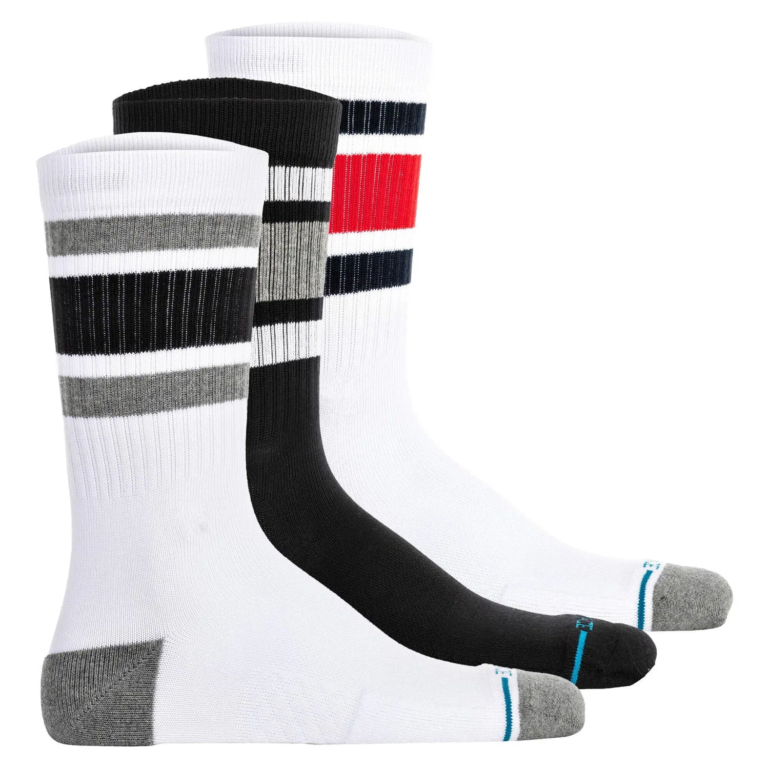 Детские носки с контрастными полосами Boyd ST Stance, Bunt Wirbelsturmblau