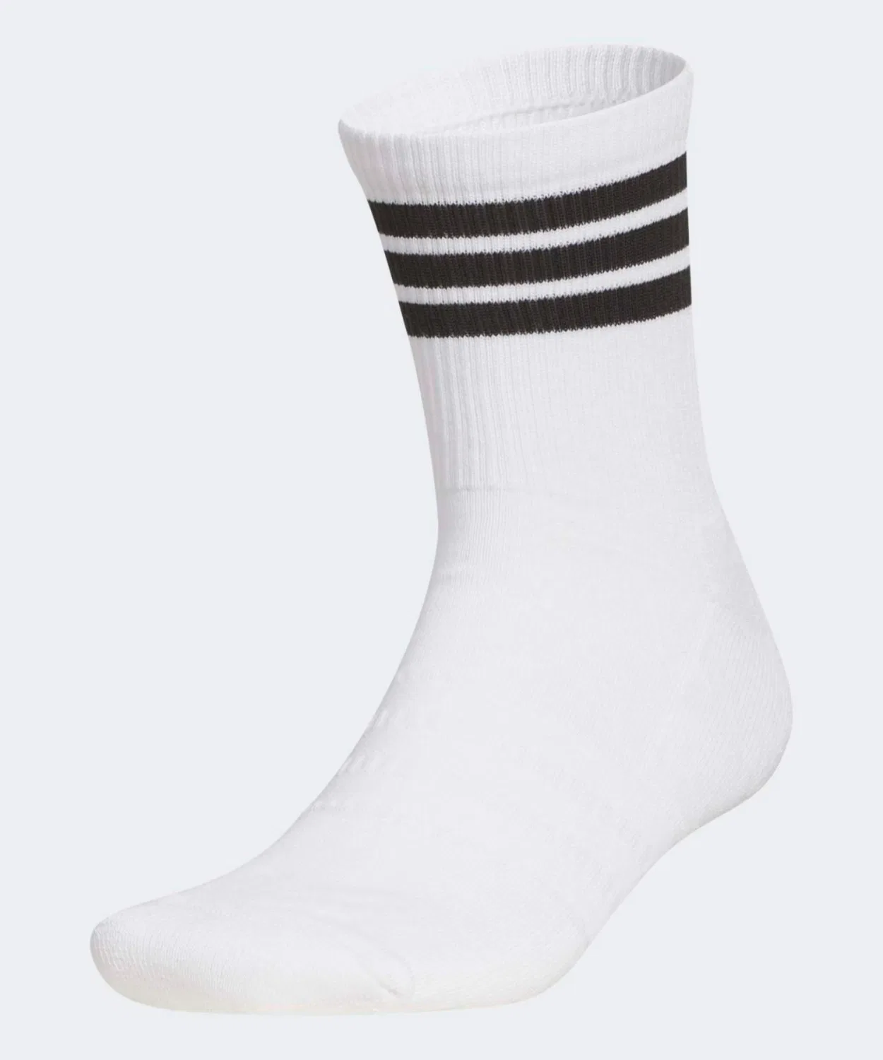 Гольф-носки с падд-подкладкой, с тремя полосками Adidas, White/Black