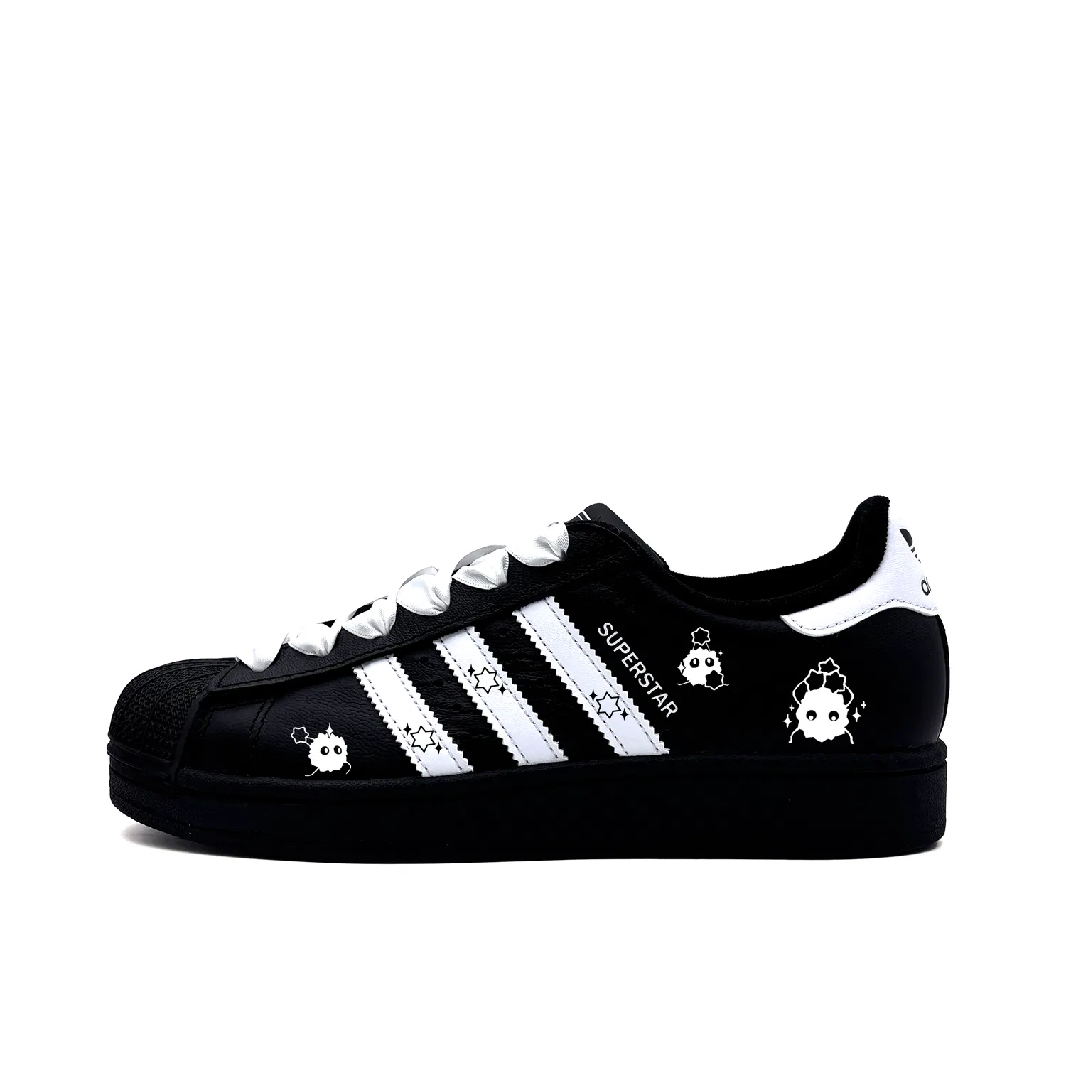 Детские кеды для скейтбординга Superstar 2 Adidas Originals, Black White