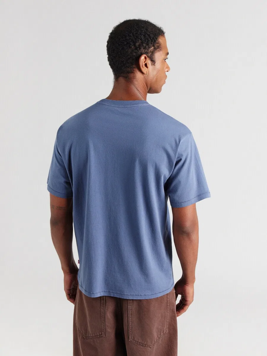 Футболка LEVI'S 'Vintage Batwing' в цветах Marine Blue и Sapphire — фото 3