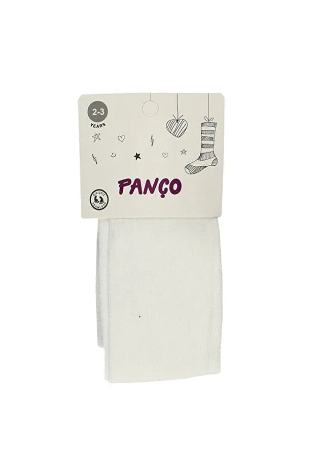 Детские колготки для девочек хлопковые Panço, White