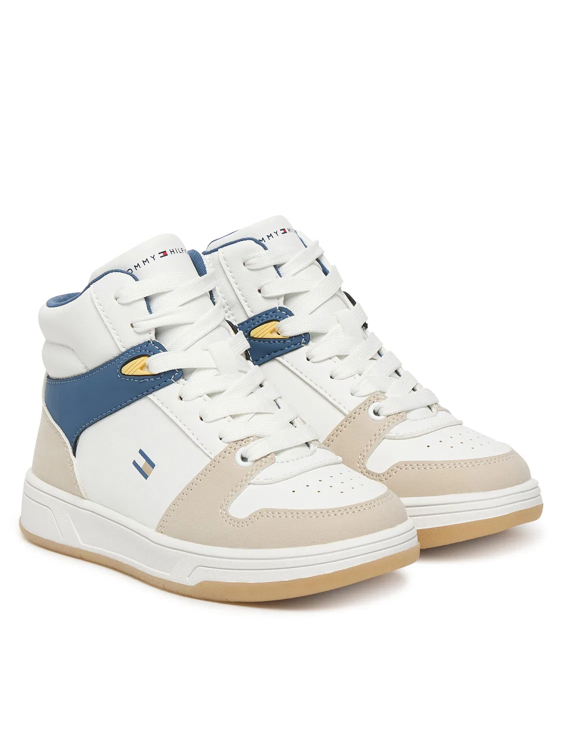 Кроссовки для мальчика High Top Lace Up Tommy Hilfiger, белый — фото 2