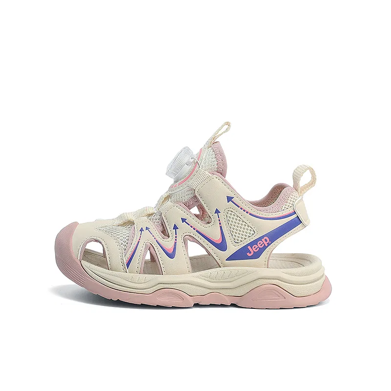 Сандалии детские спортивные Jeep, Snowball White/Pink Purple