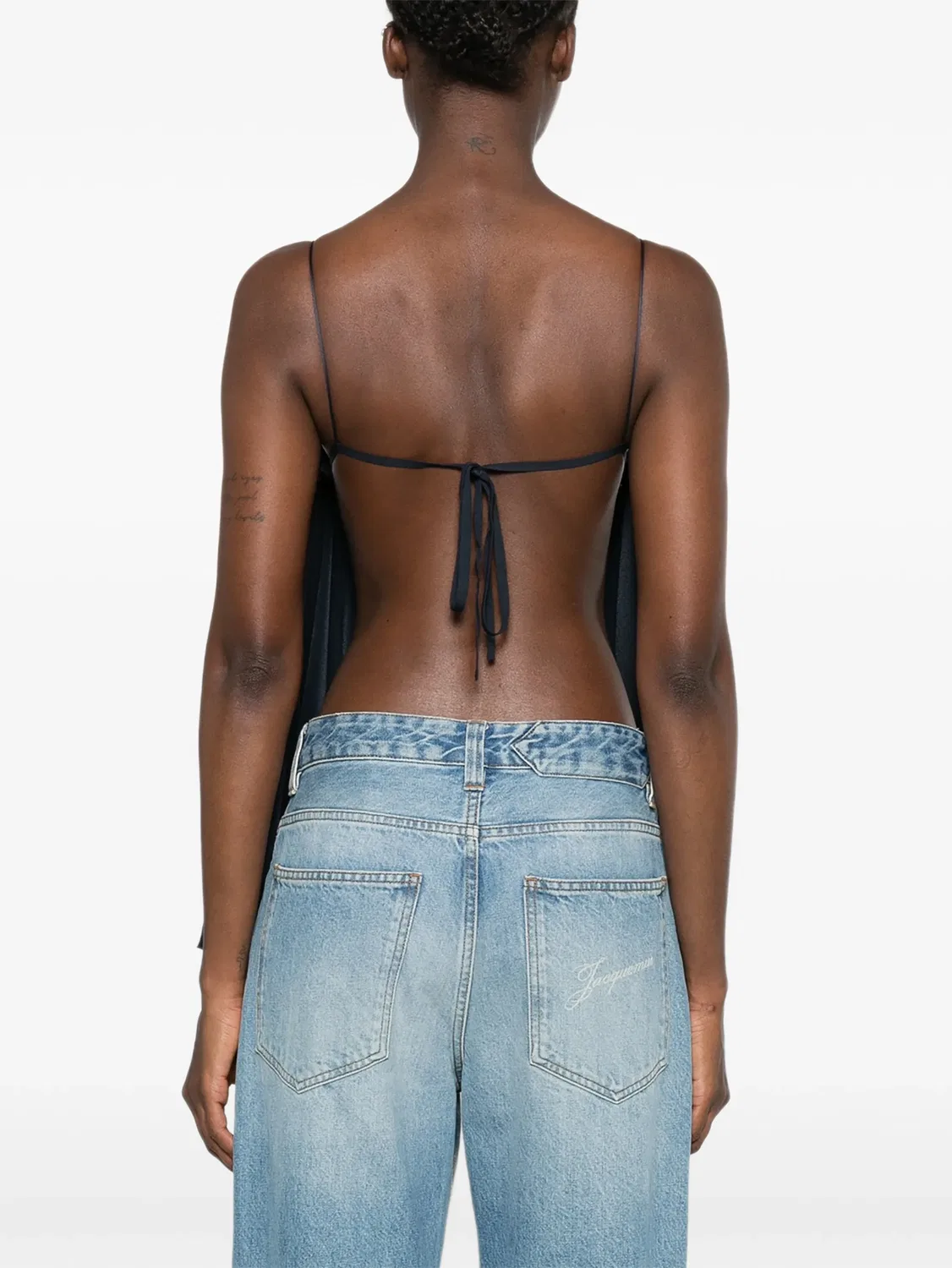 Jacquemus Топ Le Haut Voile синий — фото 2