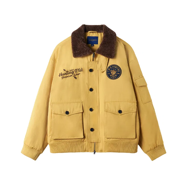 Детская куртка с утеплителем American Old Money Style Collection Teenie Weenie Men, Yellow-Lining Padded