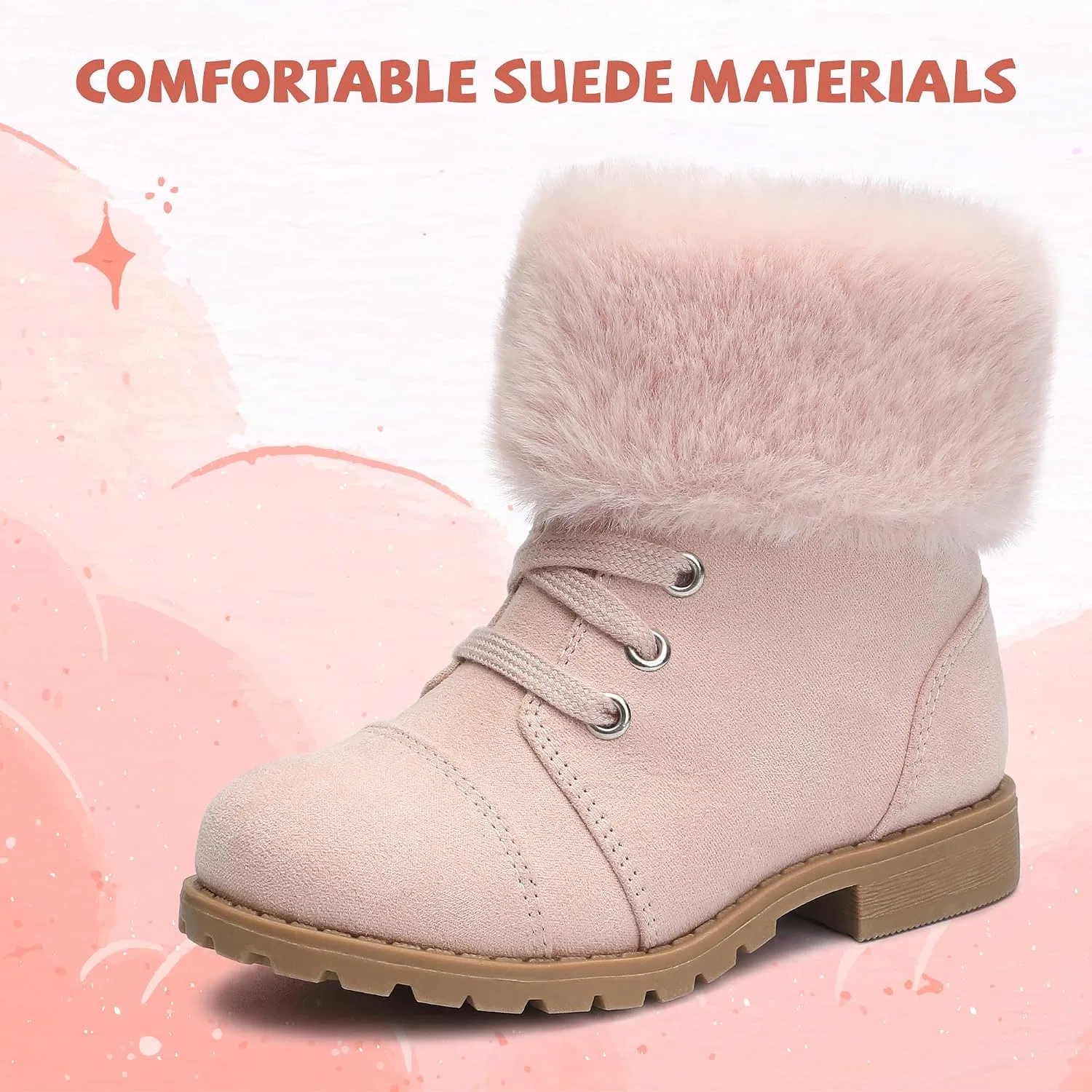 Детские ботинки для девочек с молнией shoeslocker, Pink — фото 4