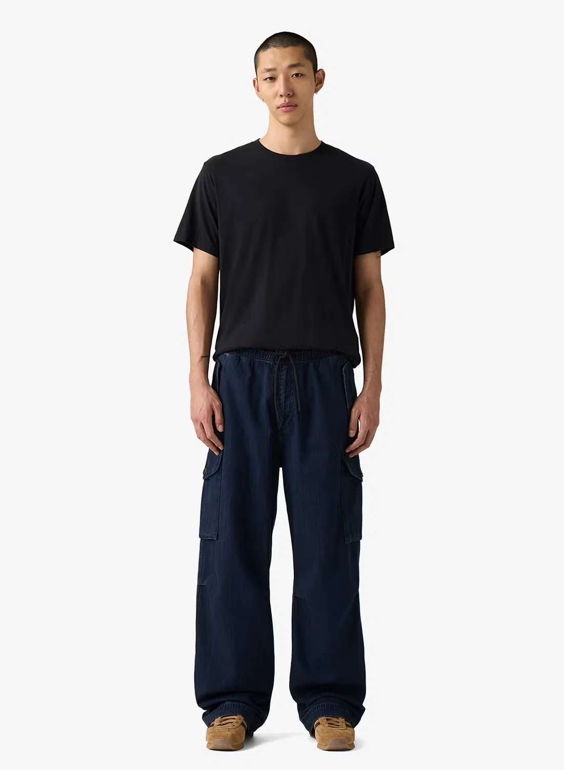 Брюки карго свободные Levi'S, синий — фото 4