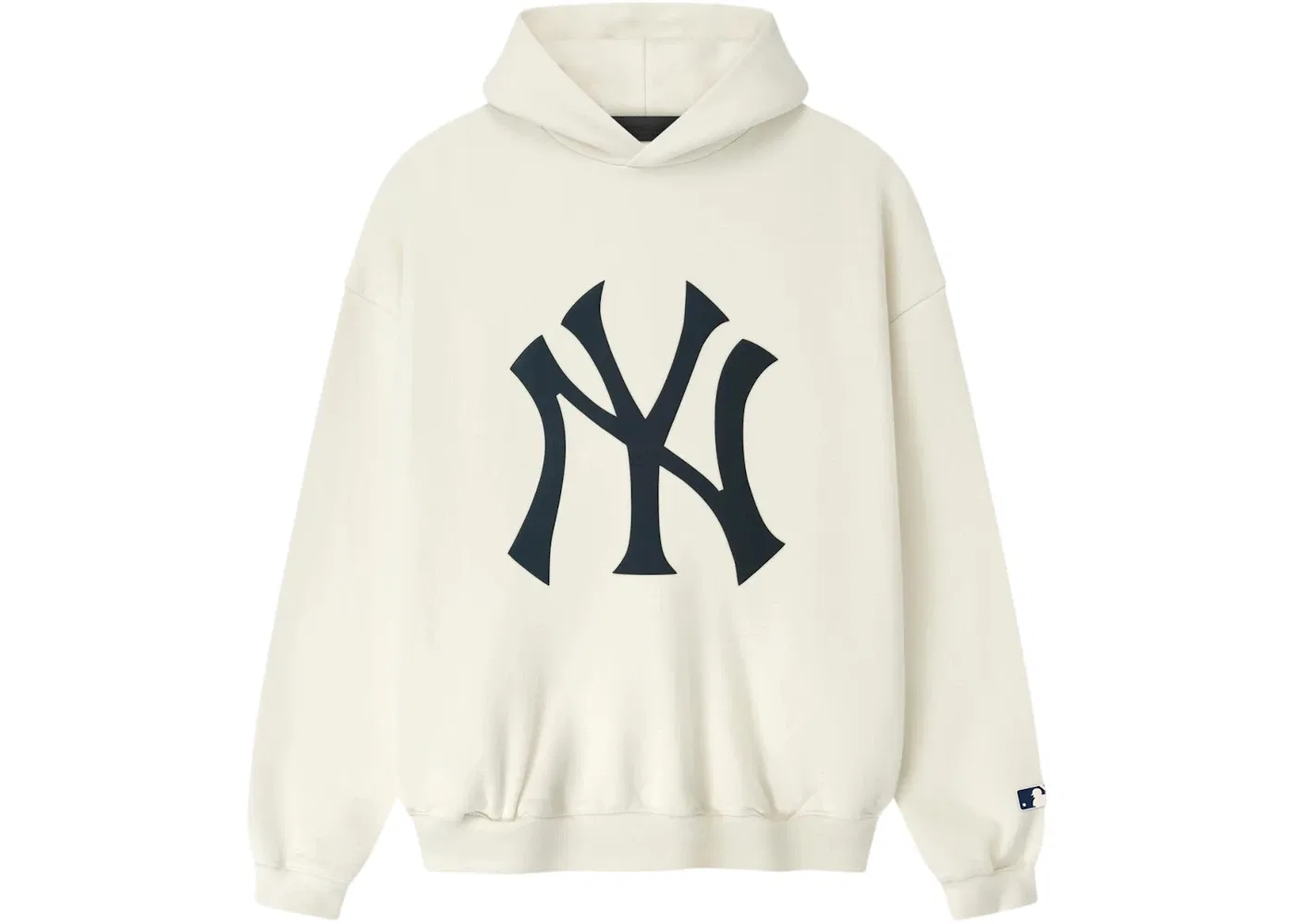 Мужской худи с принтом Yankees Fear of God Essentials, Cream White