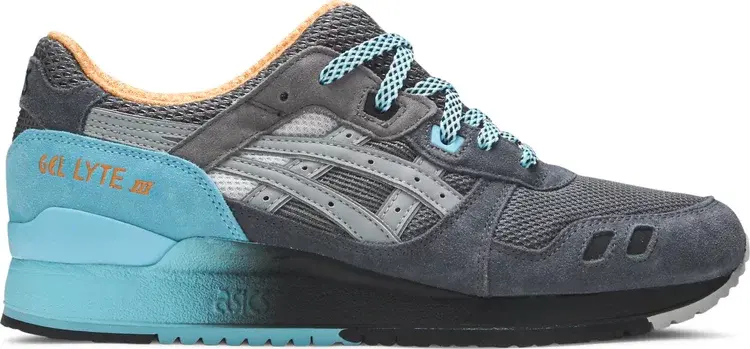 

Кроссовки slam jam x gel lyte iii '6thprll' Asics, серый