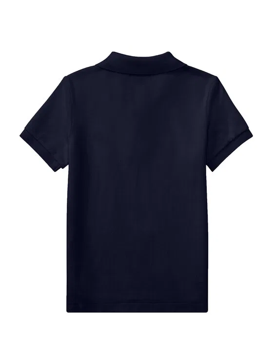 Поло regular fit Polo Ralph Lauren, темно-синий — фото 2