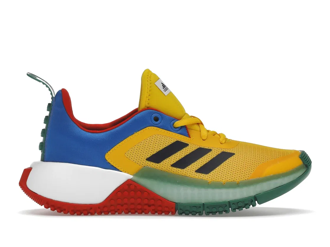 Детские кроссовки с принтом LEGO Adidas Sport Shoe, Equipment Yellow/Core Black/Red