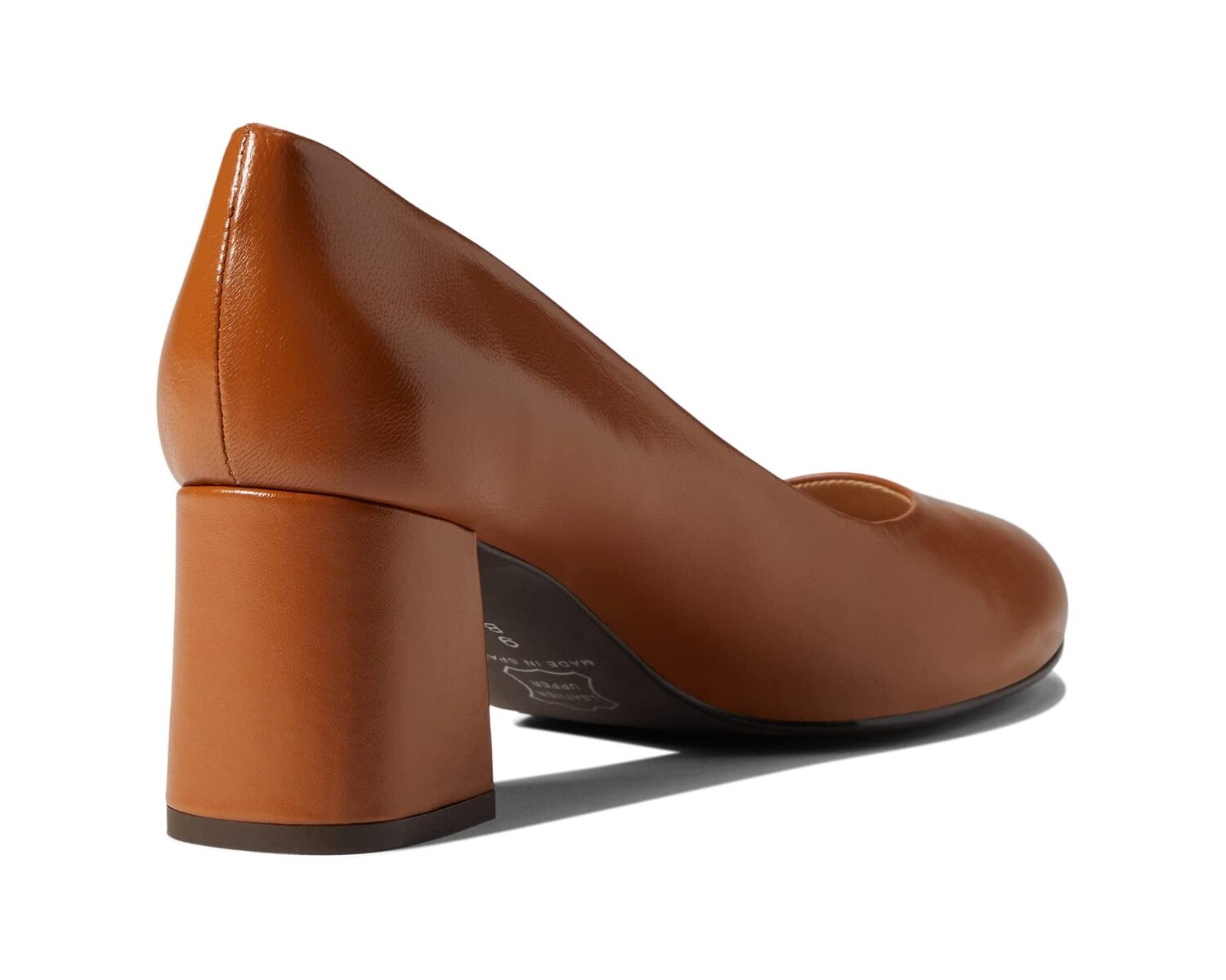 Туфли на каблуках Trance French Sole, коньяк наппа — фото 3