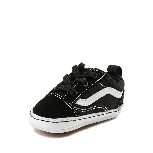 Туфли для кроватки Vans Old Skool, черный — фото 3