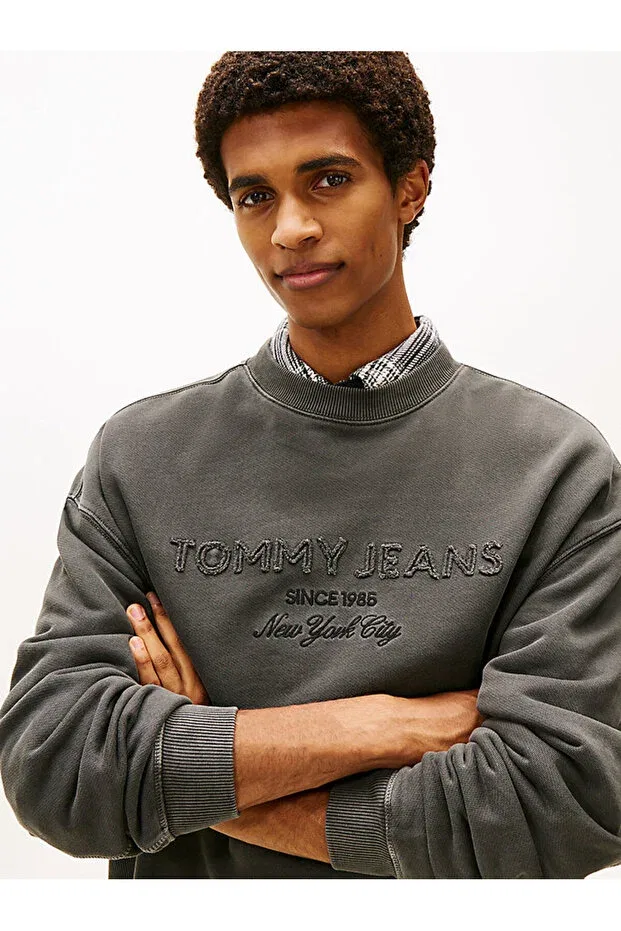 Мужская футболка с принтом Tommy Hilfiger, Black — фото 2