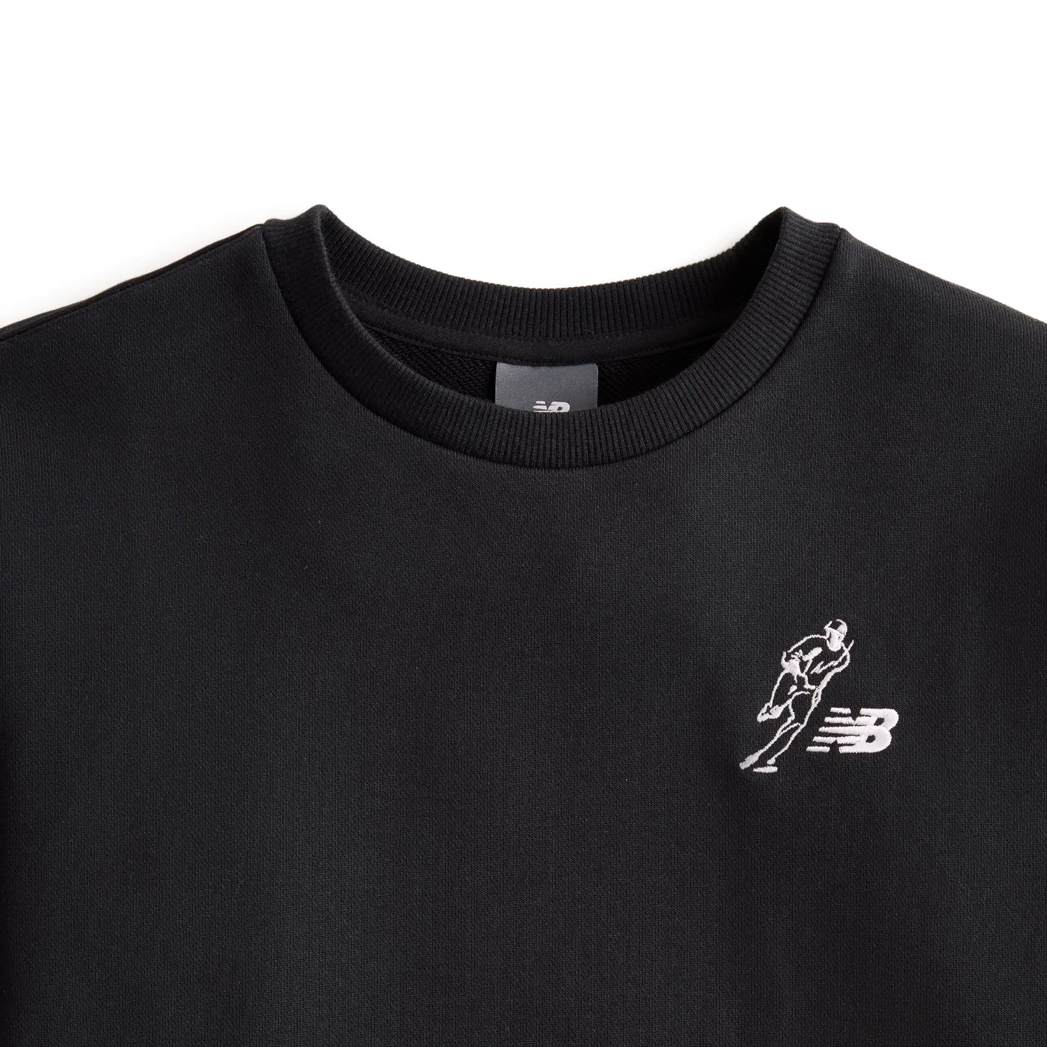 Детский свитшот с принтом Shohei Logo New Balance, Caviar — фото 3