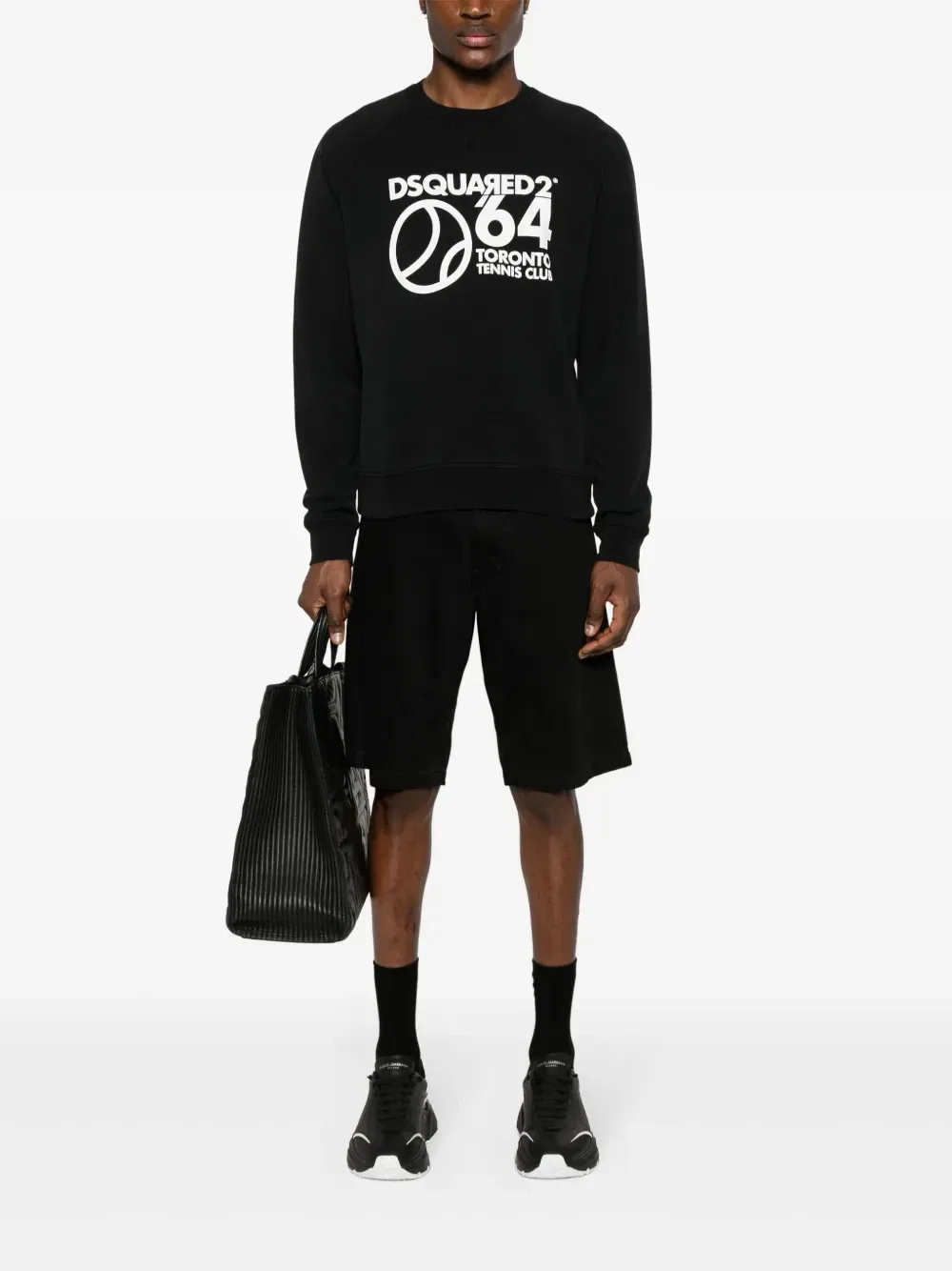 Толстовка Toronto Tennis Club Dsquared2, черный — фото 2