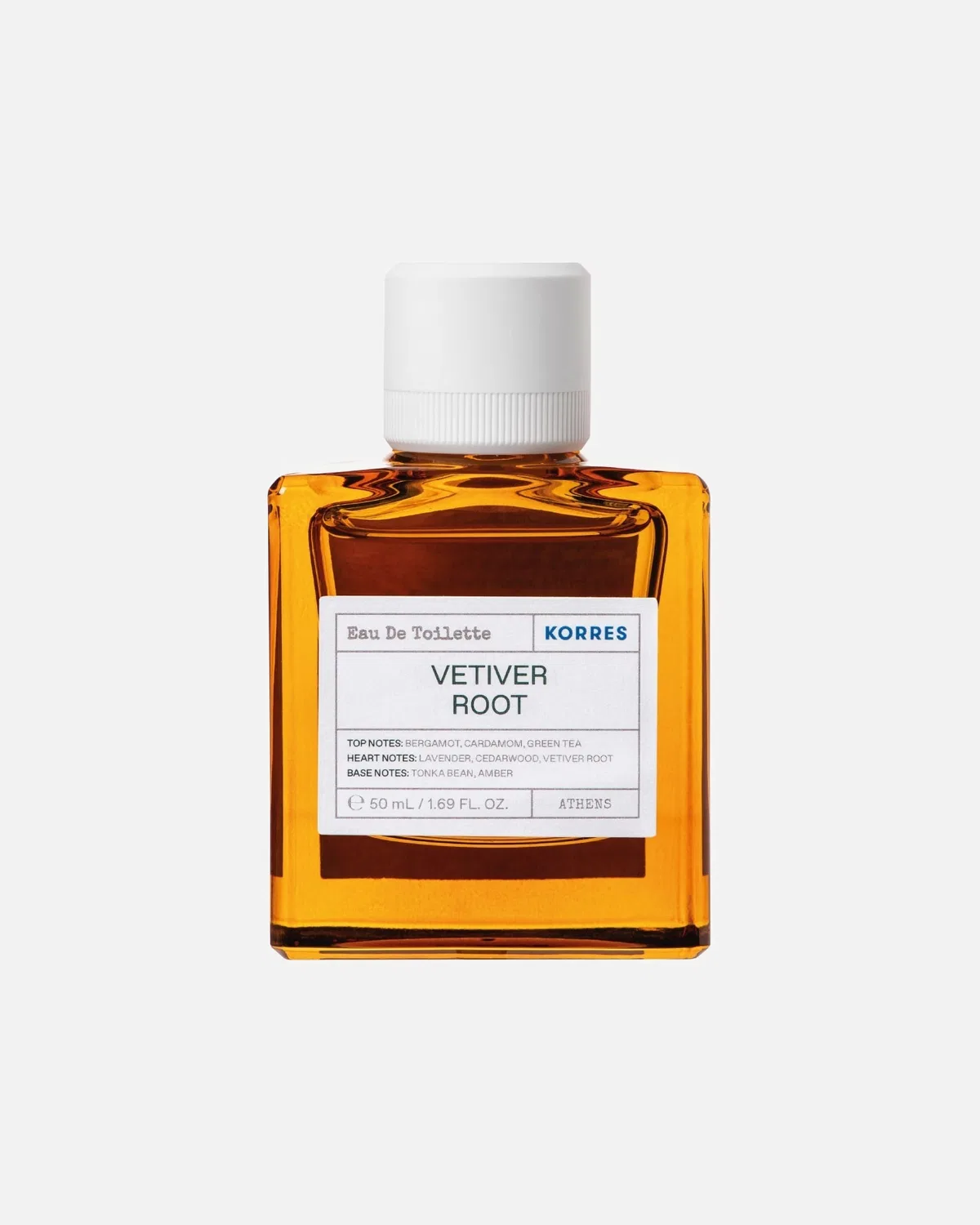 Туалетная вода с корнем ветивера Korres, 50 Ml
