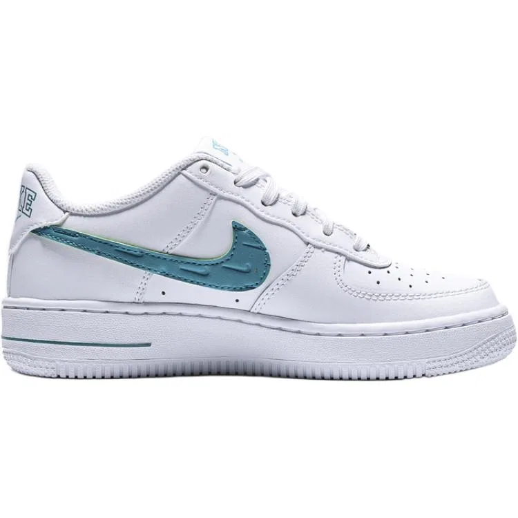 Детские кроссовки для скейтбординга Nike Air Force 1 Kids White — фото 3
