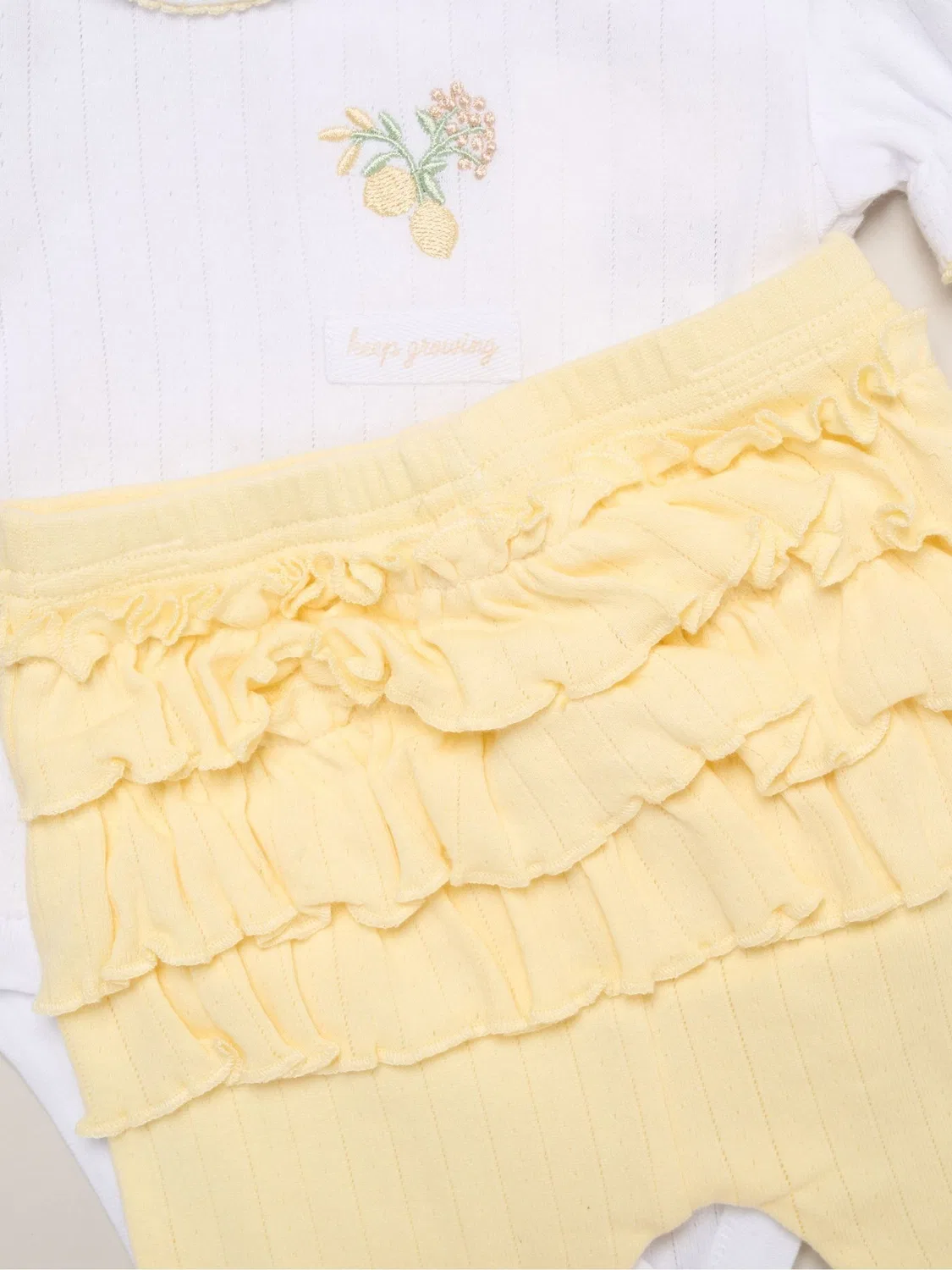 Комплект одежды для новорожденных Rockabye Baby Boutique, желтый — фото 4