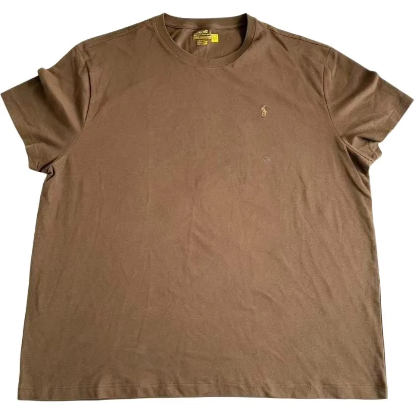 Мужская футболка с круглым вырезом Polo Ralph Lauren, Brown