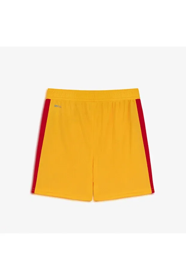 Детские шорты для девочек спортивные Galatasaray s.k retro kids' yellow football shorts Puma, 1279 — фото 4