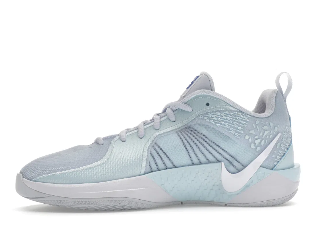Детские кроссовки для баскетбола с поддержкой Nike Sabrina 2 Nike, Football Grey/Glacier Blue/Astronomy Blue/White — фото 3