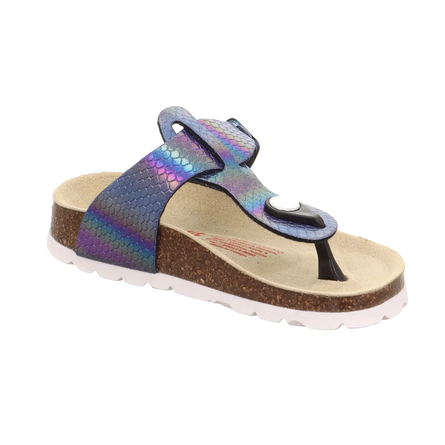 Мюли с глубокой стелькой FUSSBETTPANTOFFEL Superfit, синий — фото 2