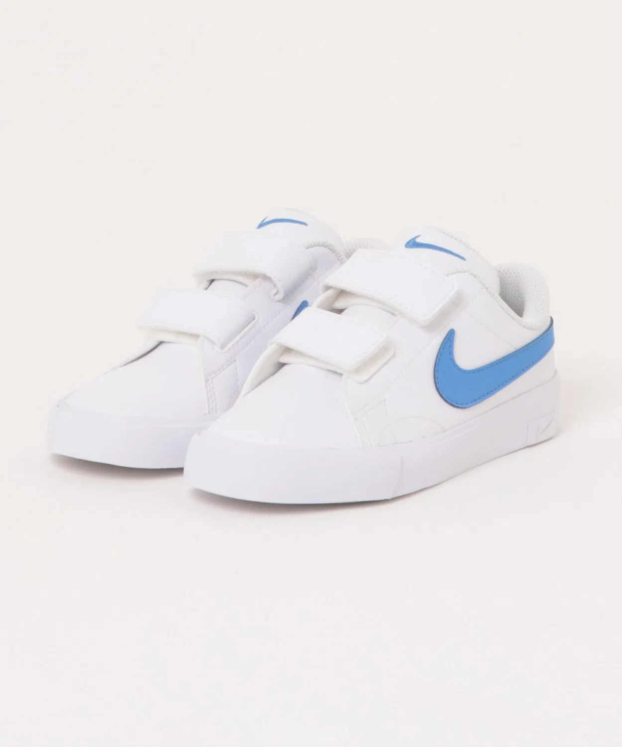 Детские кроссовки с липучками Tennis Essential PS NIKE, White