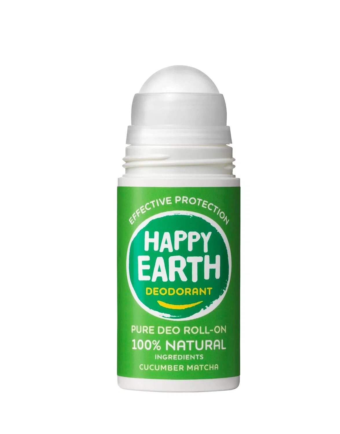 Дезодорант-ролик Cucumber Matcha, HAPPY EARTH, 75 мл — фото 2