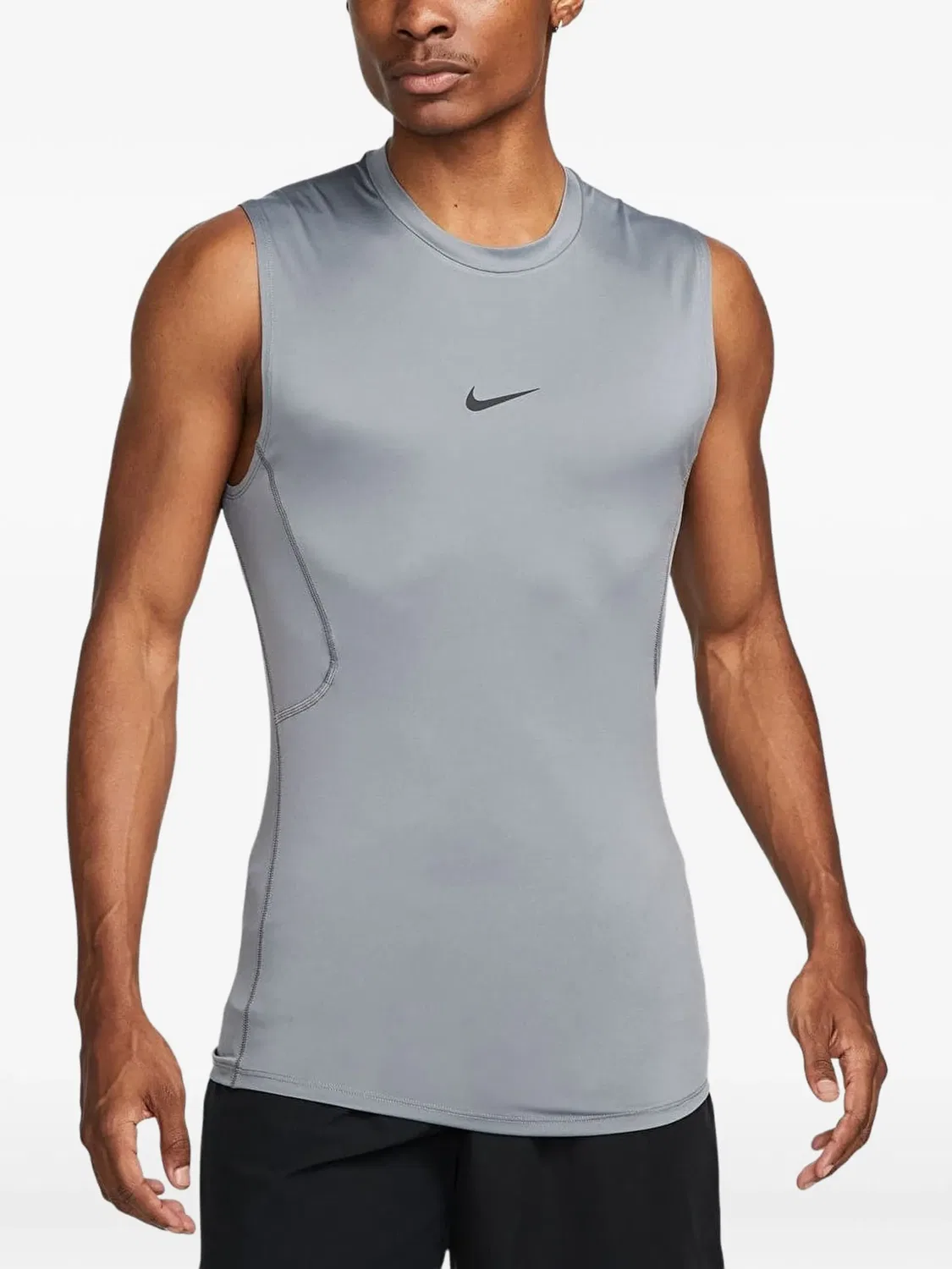 Топ Nike Pro без рукавов, серый