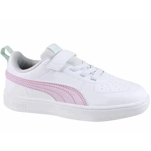 Детские кроссовки с липучкой Rickie Ac Ps Puma, Weiss