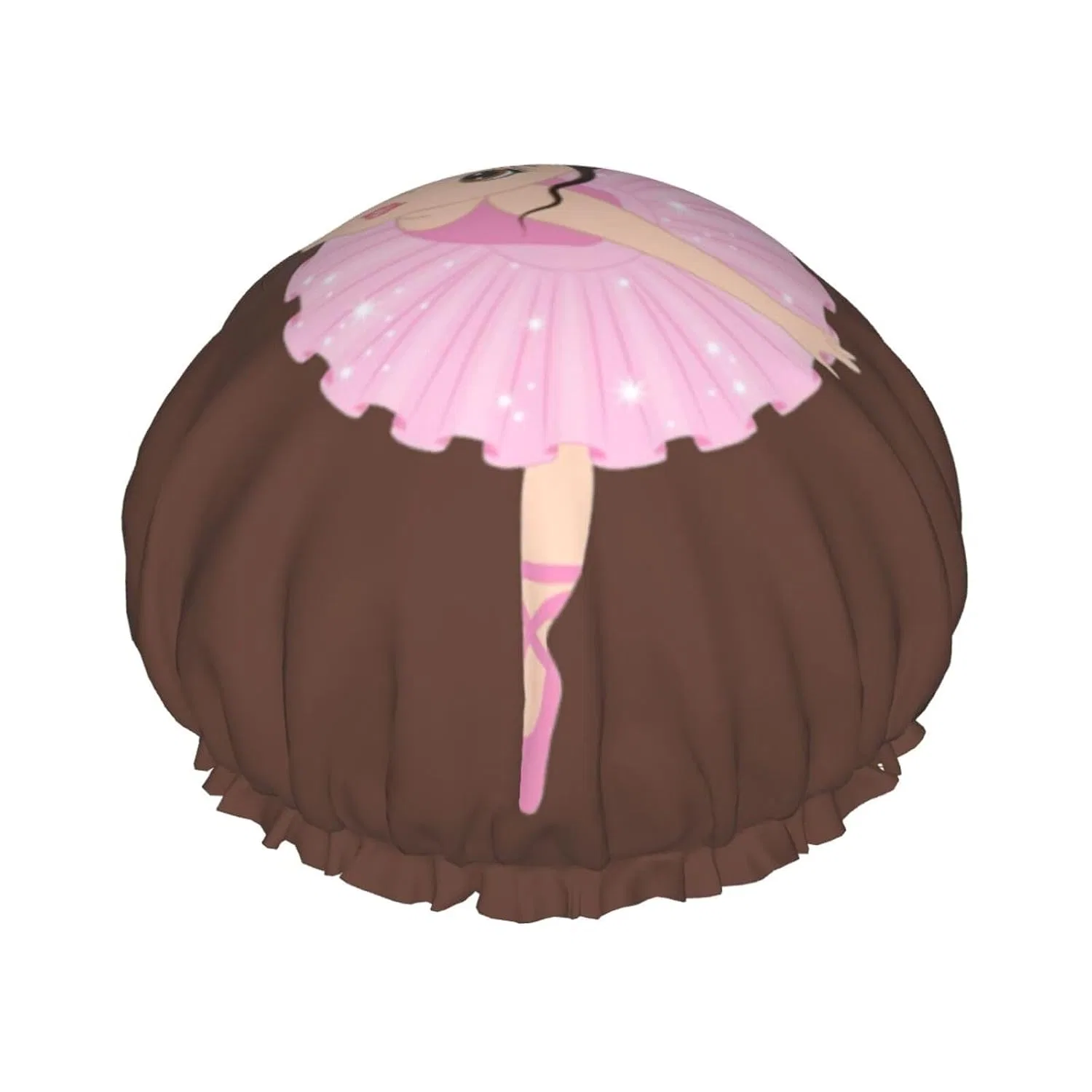 Дождевик для душа с принтом, JBYJBX, 27 см, Kleine Ballerina tanzendes Mädchen