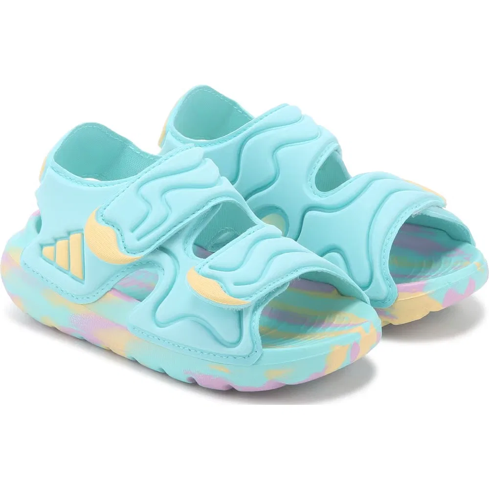 Детские сандалии для плавания Altaswim для младенцев/малышей Adidas, Turquoise Marble