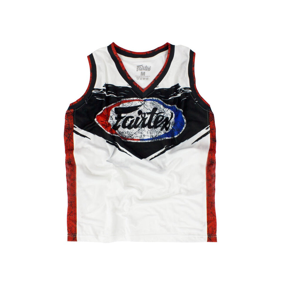 

Баскетбольная майка Fairtex JS10, размер XXL, белый