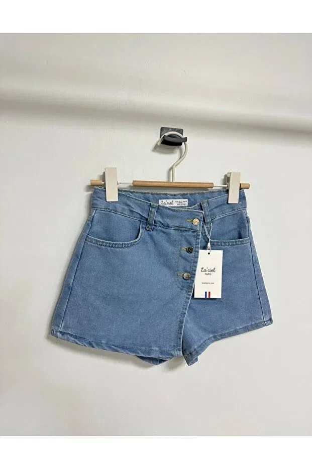 Детские шорты для девочек джинсовые Lebikidz, Denim
