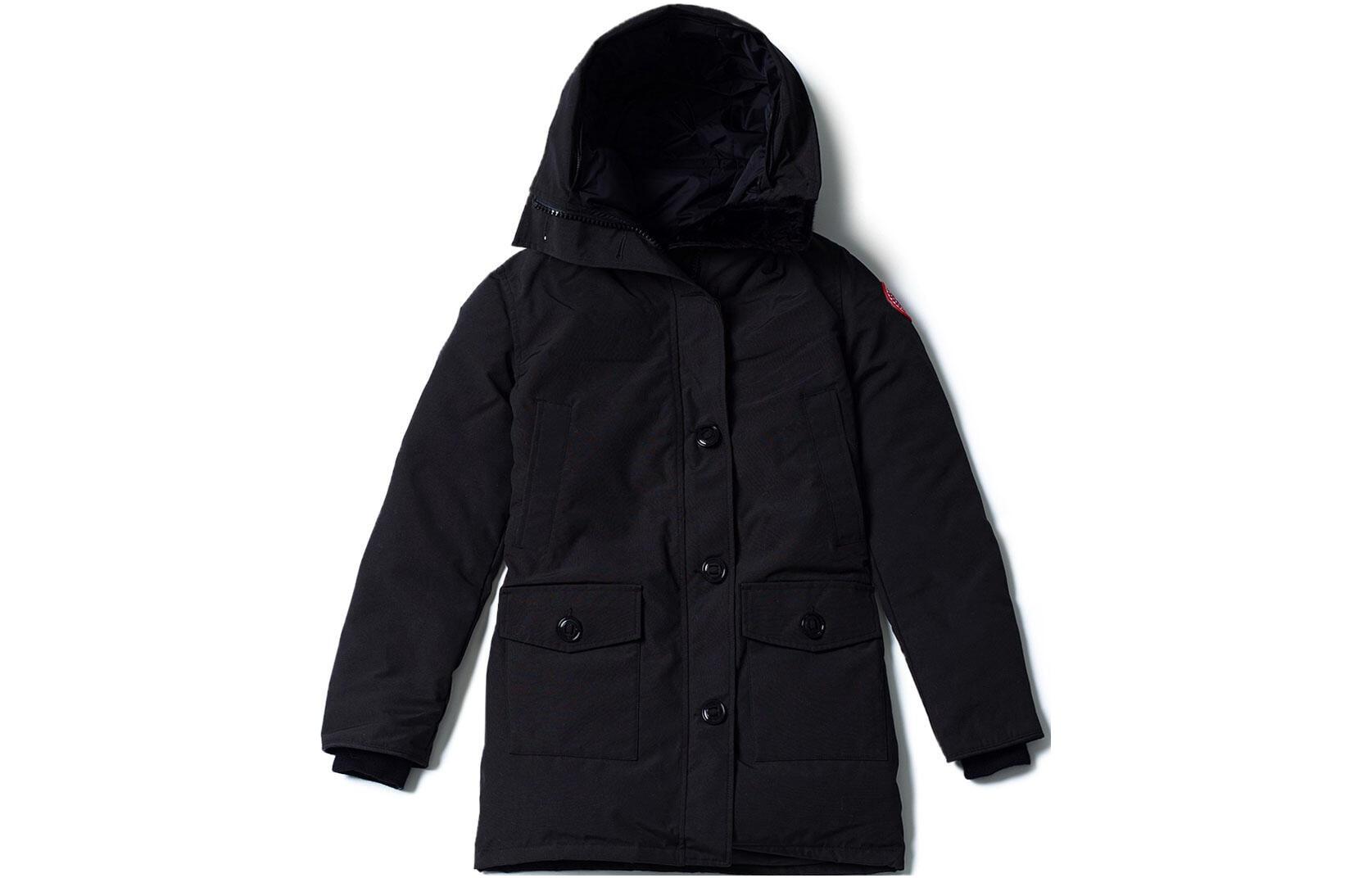 Canada Goose Куртка пуховая Bronte Series FW22 женская черная, Black — фото 4