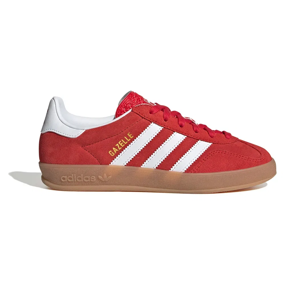 Кроссовки Gazelle Indoor Adidas Originals, красный