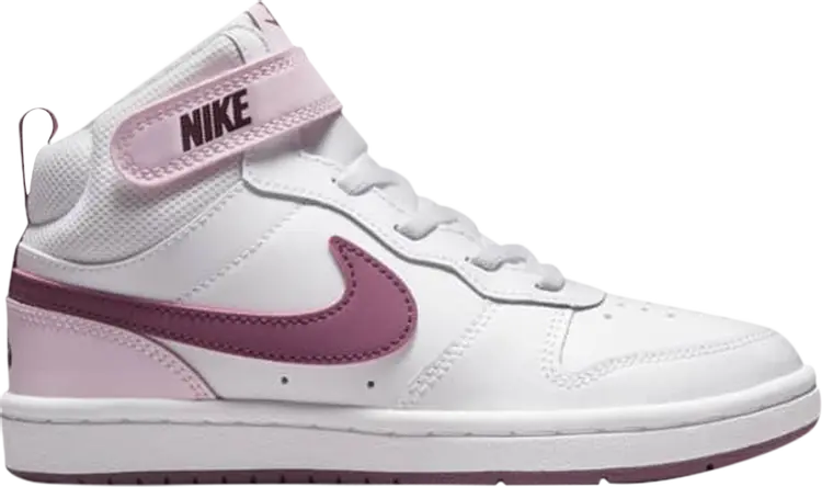 

Кроссовки Nike Court Borough Mid 2 PSV 'Pink Foam', белый