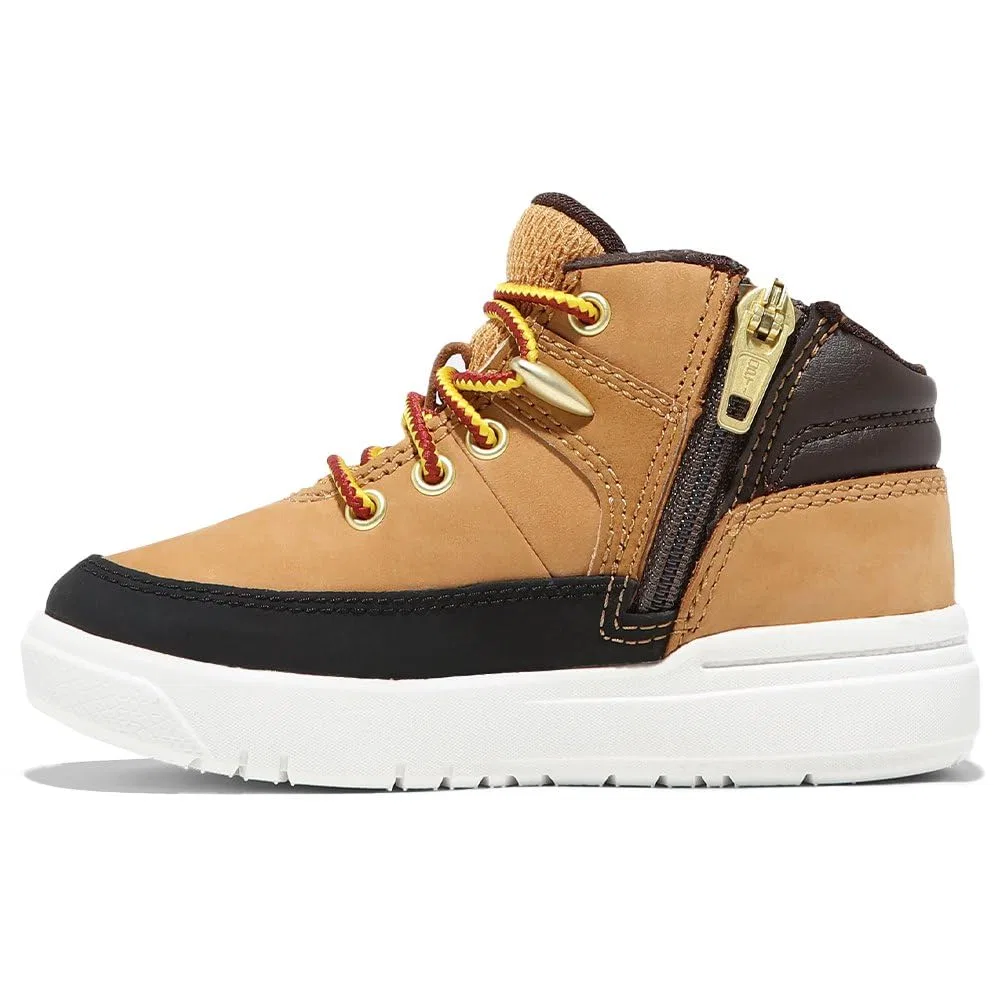 Детские походные ботинки для мальчиков с высоким голенищем Timberland, Wheat Nubuck — фото 3