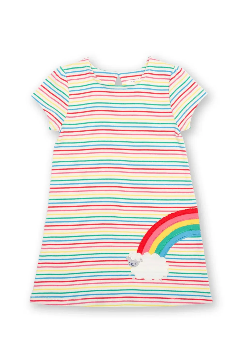 Детское платье с принтом Sheepy Rainbow Kite, Multi