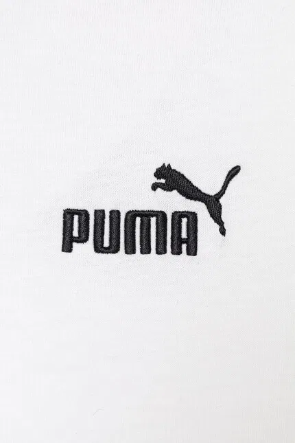 Футболка детская с логотипом ESS Small No. 1 Puma, белый — фото 3