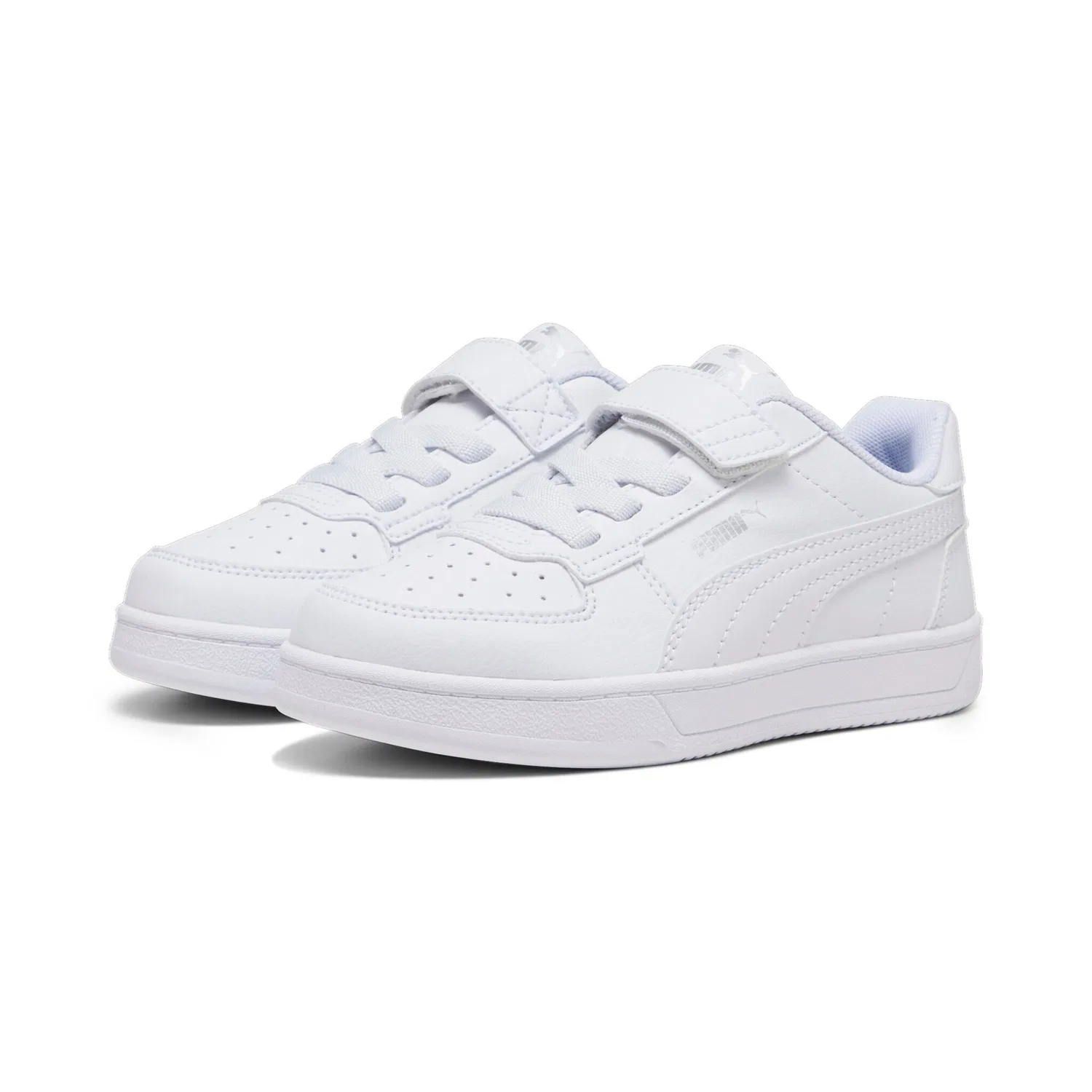 Детские кроссовки с мягкой подошвой Puma, PUMA White-PUMA Silver-PUMA Black