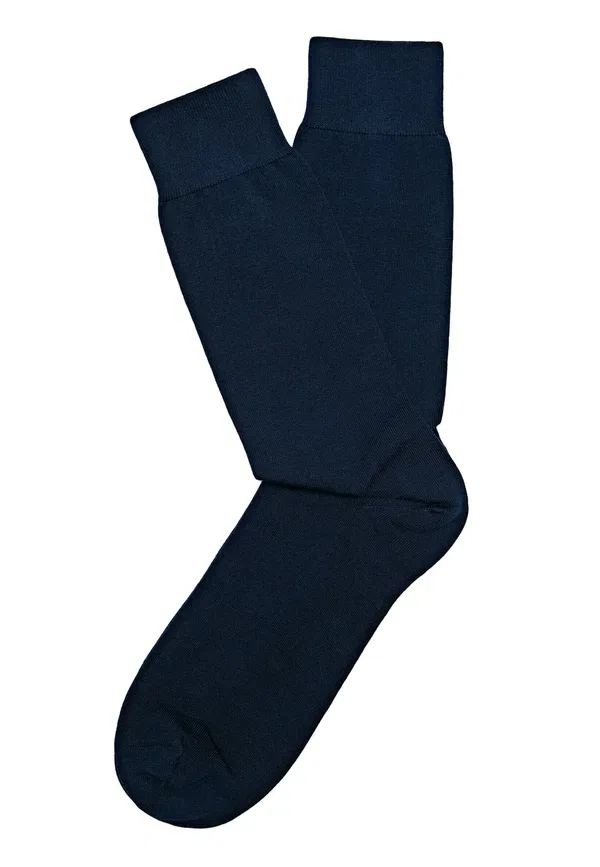 Носки хлопковые Socks Massimo Dutti, крапчатый темно-синий