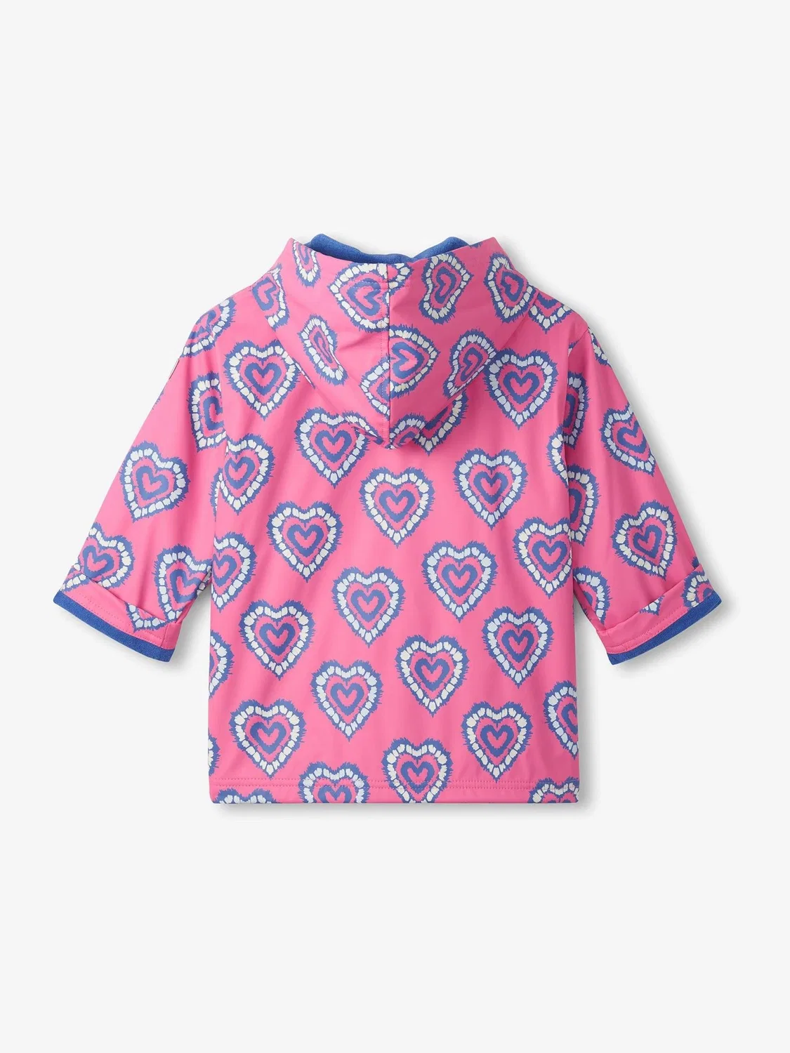 Дождевик с изменением цвета Hatley, Pink Heart Burst — фото 4