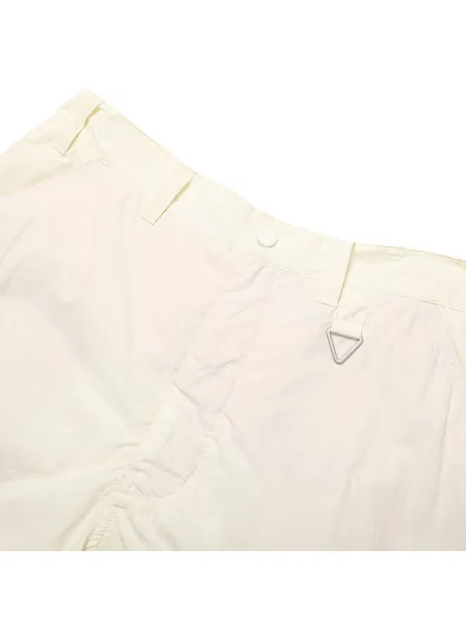 Шорты-бермуды карго с карманами Zara, абрикосово-белый — фото 4