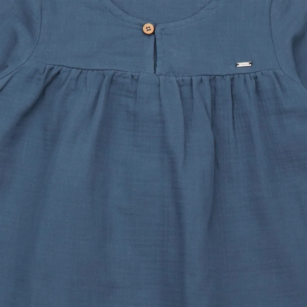 Рубашка из муслина Muslin Navy Walkiddy, темно-синий — фото 2